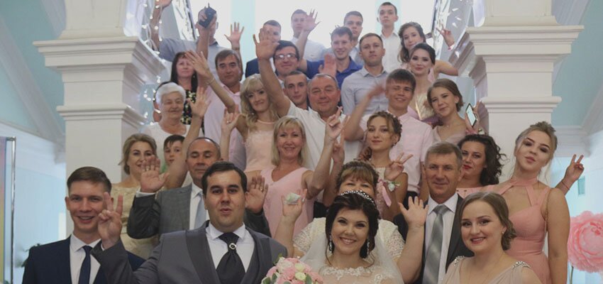 В красивую дату - 18.08.2018 - поженились 164 пары астраханцев